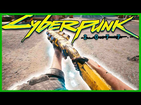 Cyberpunk 2077 Пушка для лютого нагиба