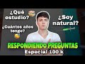 ¿Qué estudio? ¿Alguna vez fuí al gimnasio? Respondiendo preguntas | Especial 100k !!