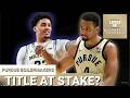 PREVIEW: #1 Michigan vs #7 Purdue PREDICTIONS—Big Ten TITLE At Stake?