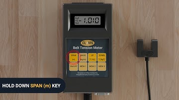 Clavis - Belt Tension Meter - Type 5 - Setup Guide