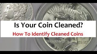 Are Your Coins Cleaned? Identify Cleaned Coins  How To Tell If A Coin Is Cleaned