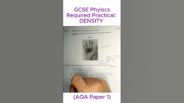 Density practical 6-mark question