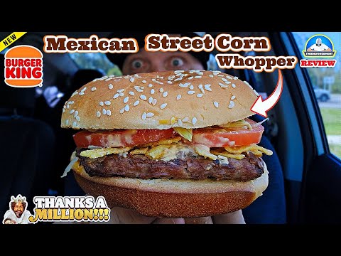 その他 BURGERKING.MEXICAN Burger King® Mexican Street Corn Whopper Review! 🌽🍔| Thanks A
