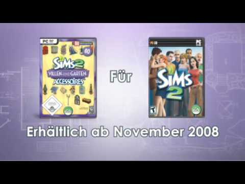 Die Sims 2 Villen Und Garten Accessoires Trailer Deutsch Youtube