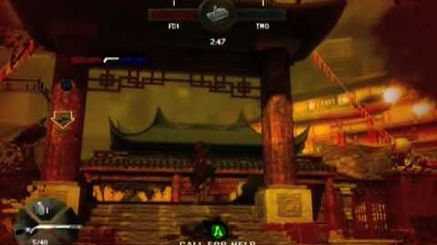 Army of Two : The 40th Day - Multiplayer Gameplay - Warzone (Destruction) PART 1