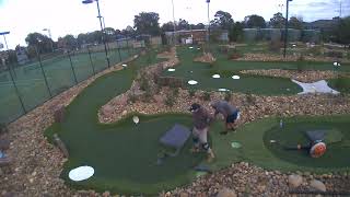 Time lapse construction of the mini golf course at Chirnside Park Country Club.