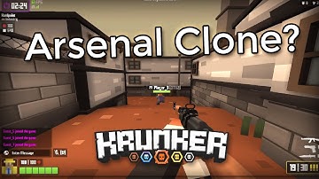 Playing krunker.io for the first time ever!