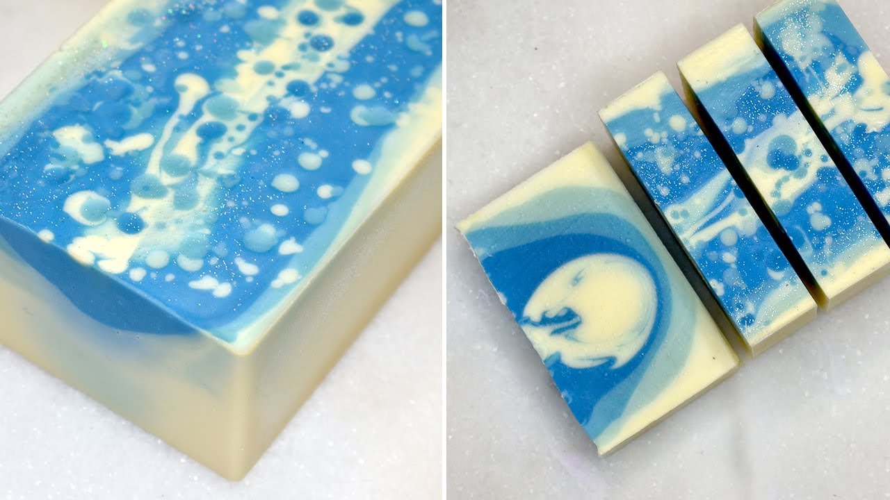 Winter Wonderland Cold Process Soap Design YouTube