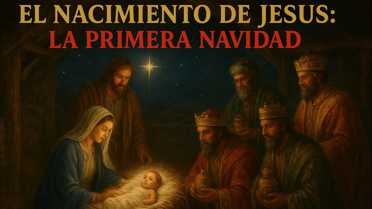 El nacimiento de Jesús | La primera Navidad (Villancico para niños)☃️🎄🎅 ...