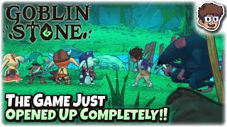 The Game Just MASSIVELY Opened Up! | Roguelite RPG | Goblin Stone | 12