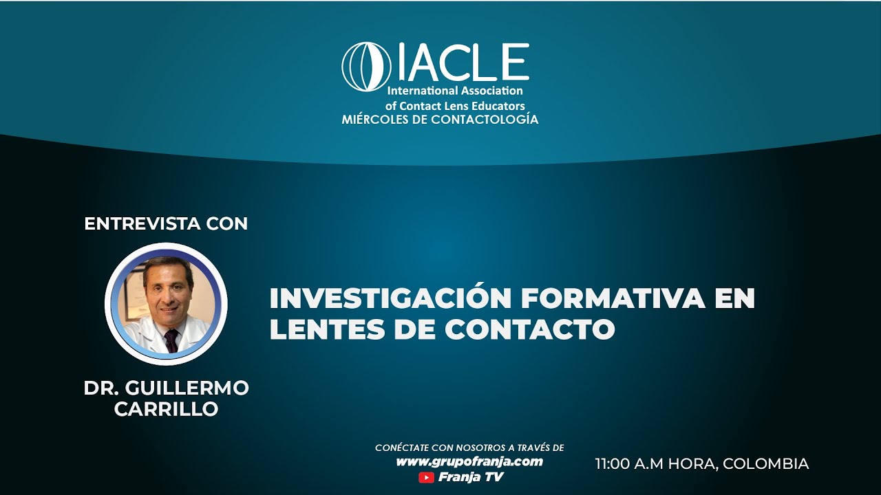#IACLE Investigación Formativa en Lentes de Contacto - YouTube