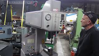 Auto-Sert AS-10 Hydraulic Hardware Insertion Press @ Mullin Machinery of NJ