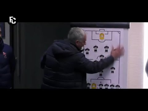 Mourinho Tottenham team talk you guys need to be c***** for 90 mins😂🗣
