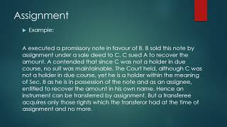 Famous Negotiation & Assignment Profile