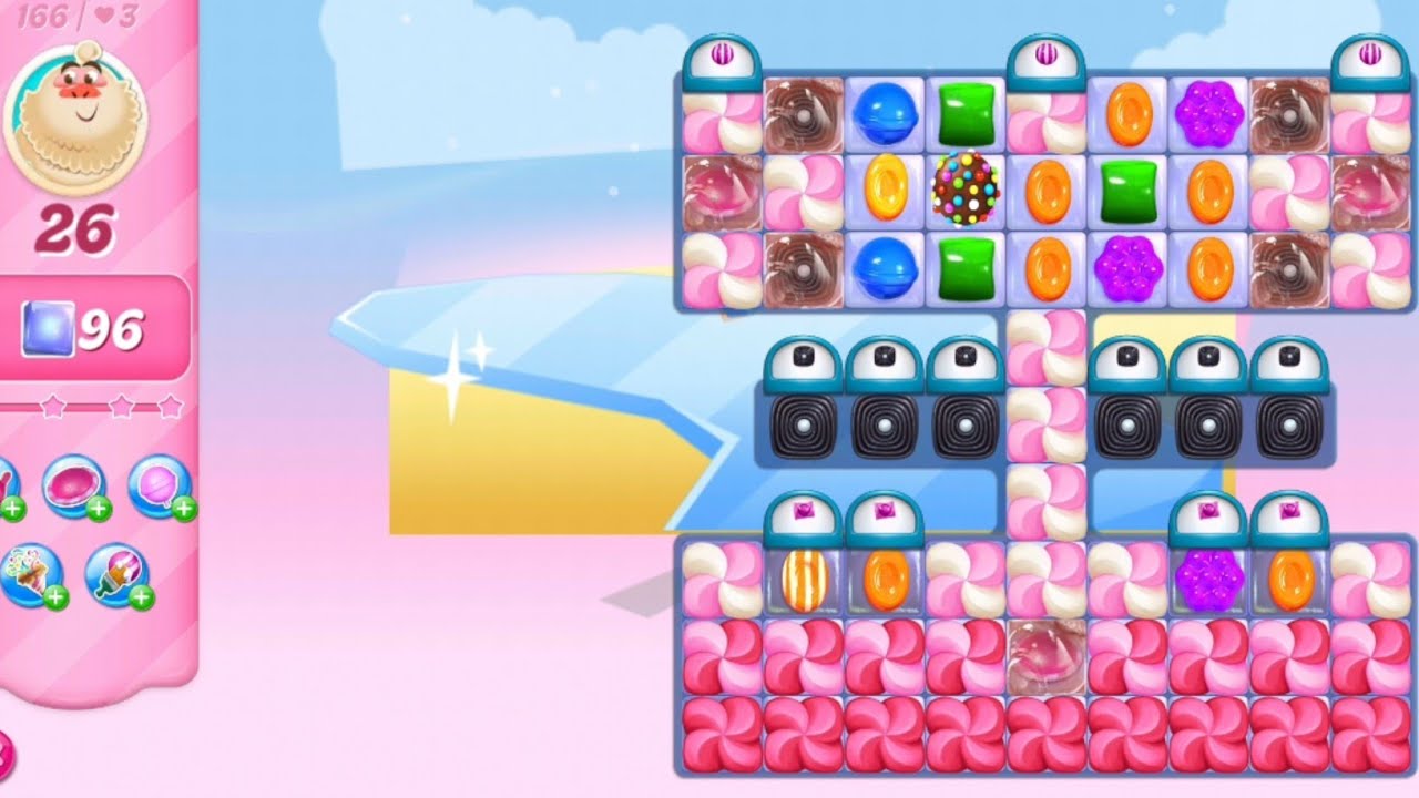 Candy Crush Saga Level 166 ll Candy Crush Last Level