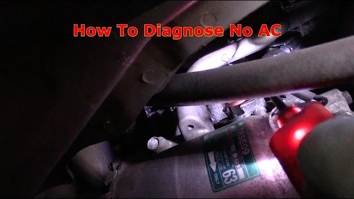 Diagnose No AC & Replace The AC Compressor 2008 Honda CRV