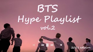 BTS hype playlist vol.2 (2021) // songs for motivation, exercising, studying