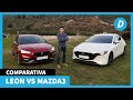 Mazda3 vs SEAT Leon: MUCHOS comprarán uno, POCOS entenderán el otro | Comparativa | Diariomotor