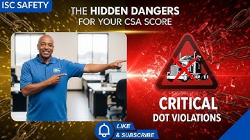Acute vs  Critical DOT Violations | The Hidden Dangers for Your CSA Score  #trucking #dotcompliance
