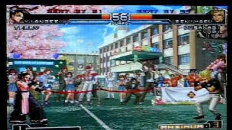 KOF02UM 05 Britchat vs Bozz