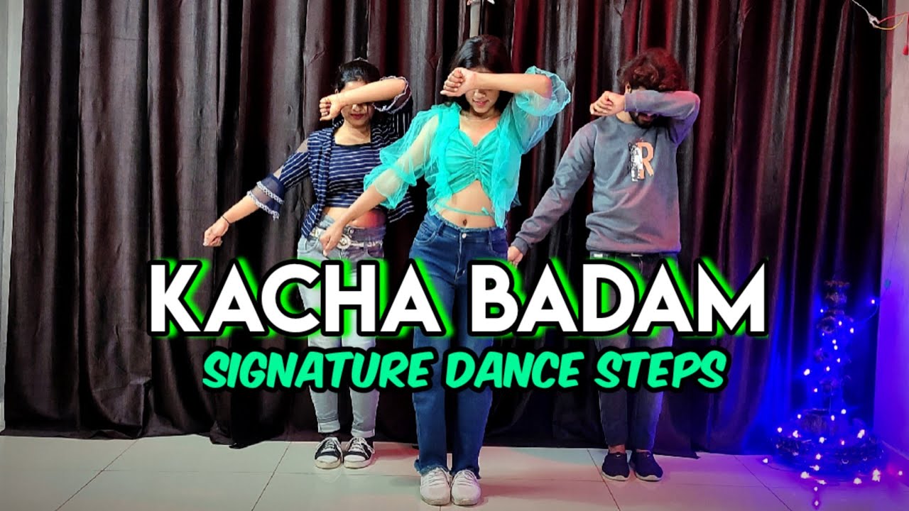 Kacha Badam Remix Dance Steps Learn Dance In 1 Min Badam Badam Song