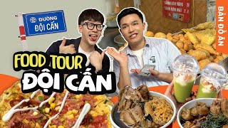 FOOD TOUR ĐỘI CẤN (Tập 1) // Cùng @vietanhpipo ăn Mì gà tần cô Biên, Bánh tráng nướng Đà Lạt