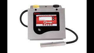 Citronix inkjet printer using a barcode scanner by Gateway Coding