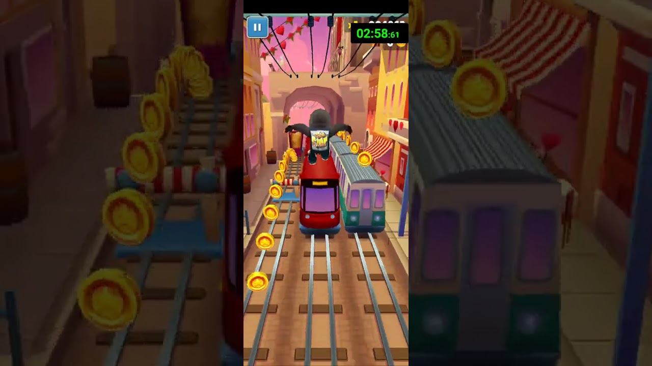 Bati meu novo recorde de no coins 4 minutos e 44 segundos no subway surfers 4:44