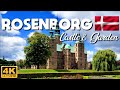 [4K] COPENHAGEN WALKING TOUR - ROSENBORG CASTLE & KING`S GARDEN IN AUTUMN