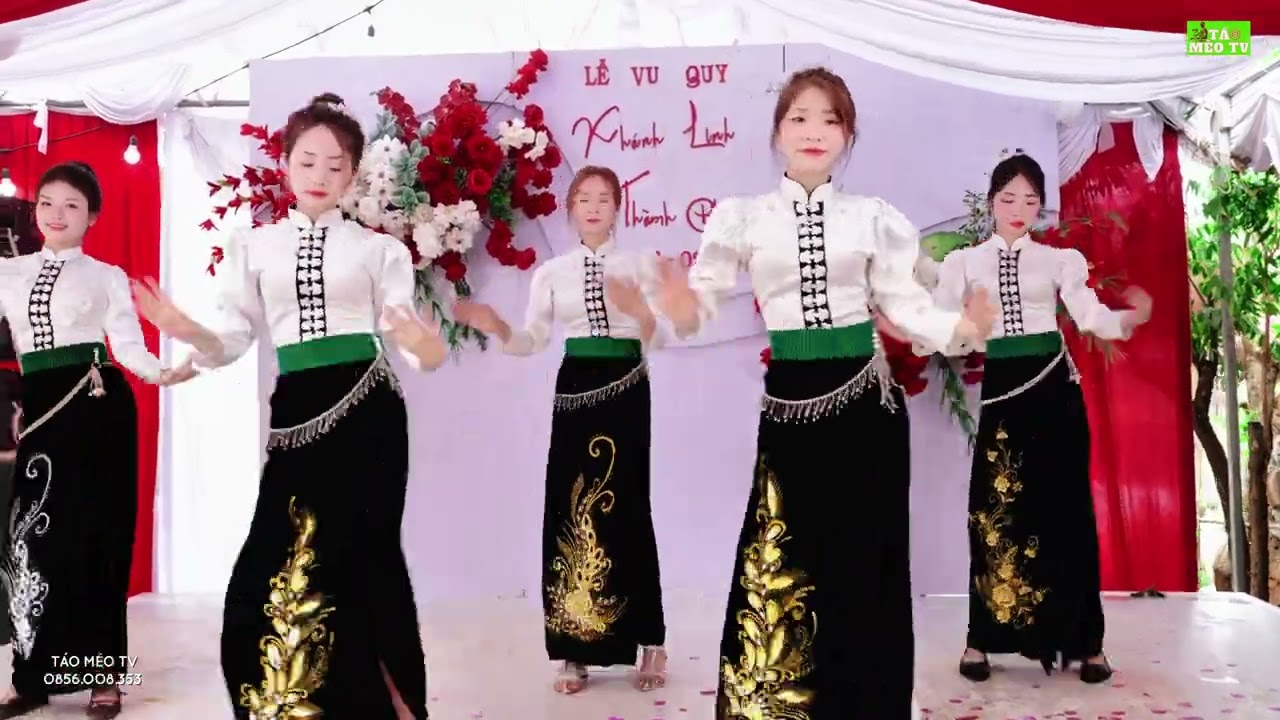 ĐIỆU NHẢY XINH ĐẸP QUÁ MỪNG LỄ VU QUY CD: KHÁNH LINH & CR: THÀNH PHONG - BẢN PÚNG - XÃ CHIỀNG MAI