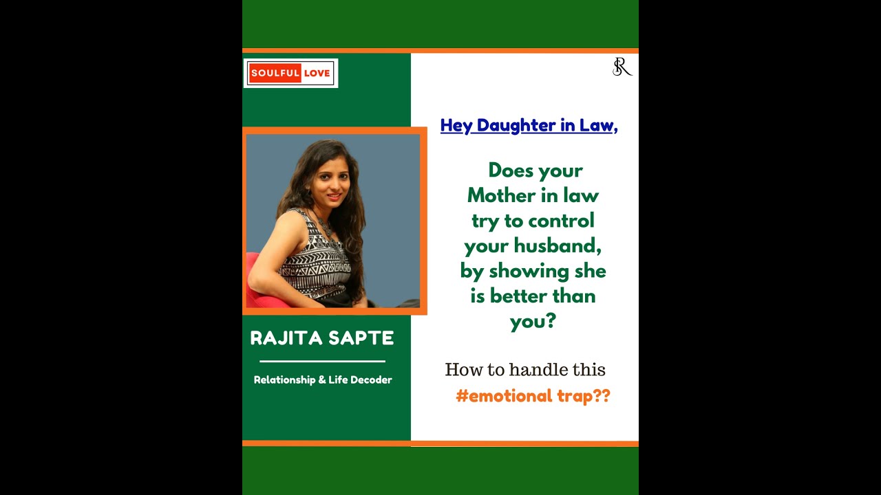 Does your mother in law try to control your husband, by showing she