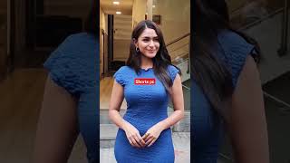 Mrunal Thakur Blue Bodycon Dress