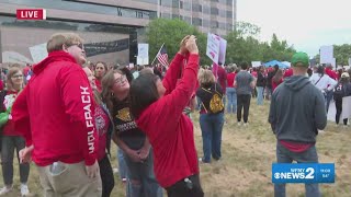 Teachers in N.C. rally for more funding from state lawmakers
