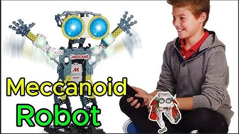How does Meccano work?, What can meccanoid do?, How do I connect my Meccano robot?