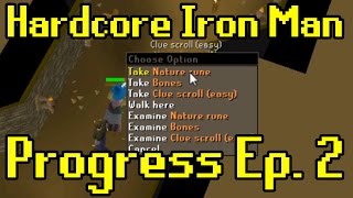 Oldschool Runescape - Hardcore Iron Man Progress Ep. 2 | Hardcore Iron Mammal