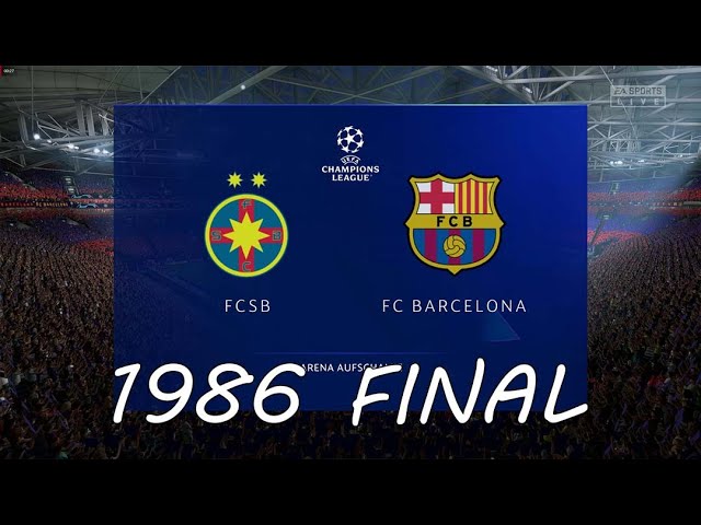 1985/86: Steaua stun Barcelona, UEFA Champions League