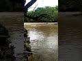 Terjebak Banjir saat mancing di Kali