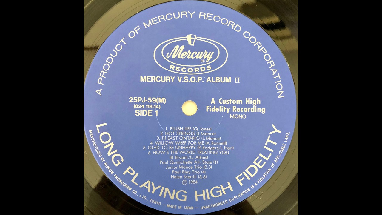 洋楽 NIVA / No Capitulation Murcury 40th Anniversary V.S.O.P. Album / 2A - YouTube