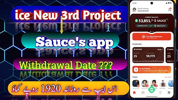 How to Create Sauces Account | Sauces App Real or Fake | Ice Open Network New Project Sauces App