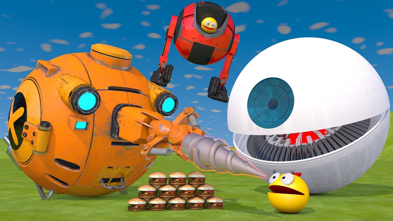 Pacman \u0026 Ms Pacman VS CHAINSAW BAKEMON - Full Episode