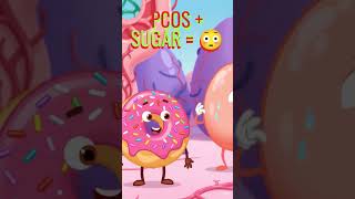 Sugar is Making Your PCOS Worse 😳#pcosdiet#hormonehealth #insulinresistance#pcostips#periodhealth