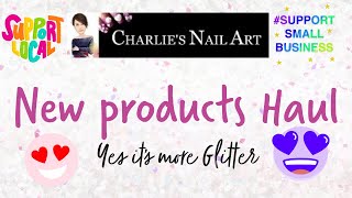 Charlie’s nail art new products haul/very affordable nail art/chamelon glitters/neon glitters