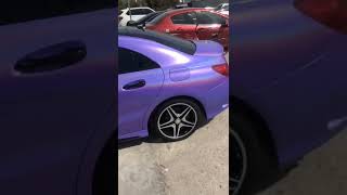 CAXVINYL Factory Direct Rainbow Laser Purple Car Wrap Vinyl