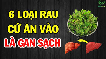 6 Loại Rau GIẢI ĐỘC GAN CỰC RẺ Tiền Mà Vườn Nhà Nào Cũng Có, Không Biết Phí Cả Đời