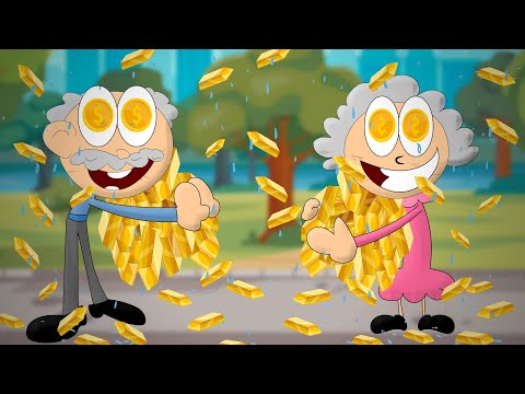 What if it Rained Gold Bars? + more videos | #aumsum #kids #children #cartoon #whatif #education