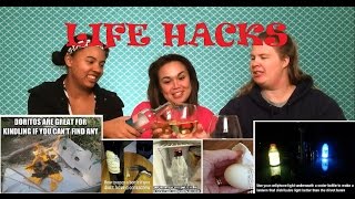 Stdtyis: life hacks. there's a jellyfish in the gatorade!