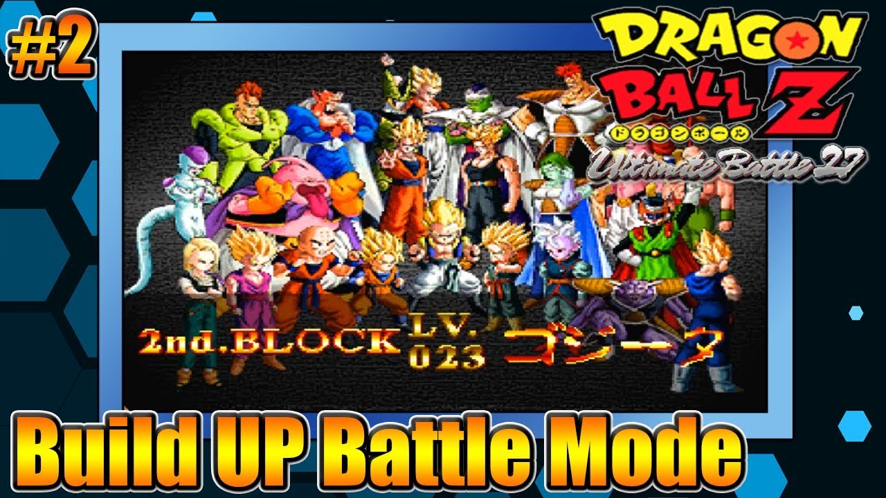 Dragon Ball Z Ultimate Battle 22 & 27 PS1 - Build UP ...