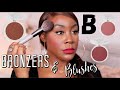 Testing NEW BEAUTY BAY Bronzers & Blushes | Swatches, Comparison & Demo on DARK SKIN| MISS SYDZ