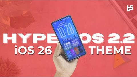 iOS 26 New Liquid Glass Theme Look for Poco X7 Pro and Poco X6 Pro