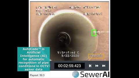 SewerAI AutoCode™ - Short Example 8in VCP Sewer (Oct 2020)